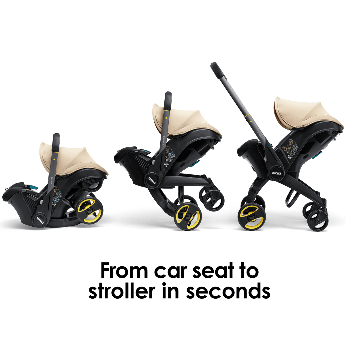 Doona i Car Seat & ISOFIX Base - Sahara Sand