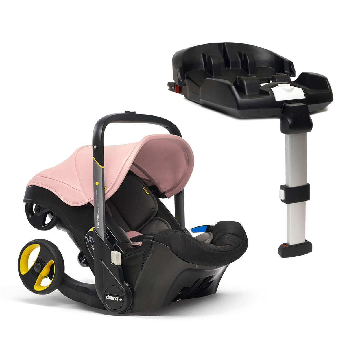 Doona+ Car Seat & ISOFIX Blush Pink