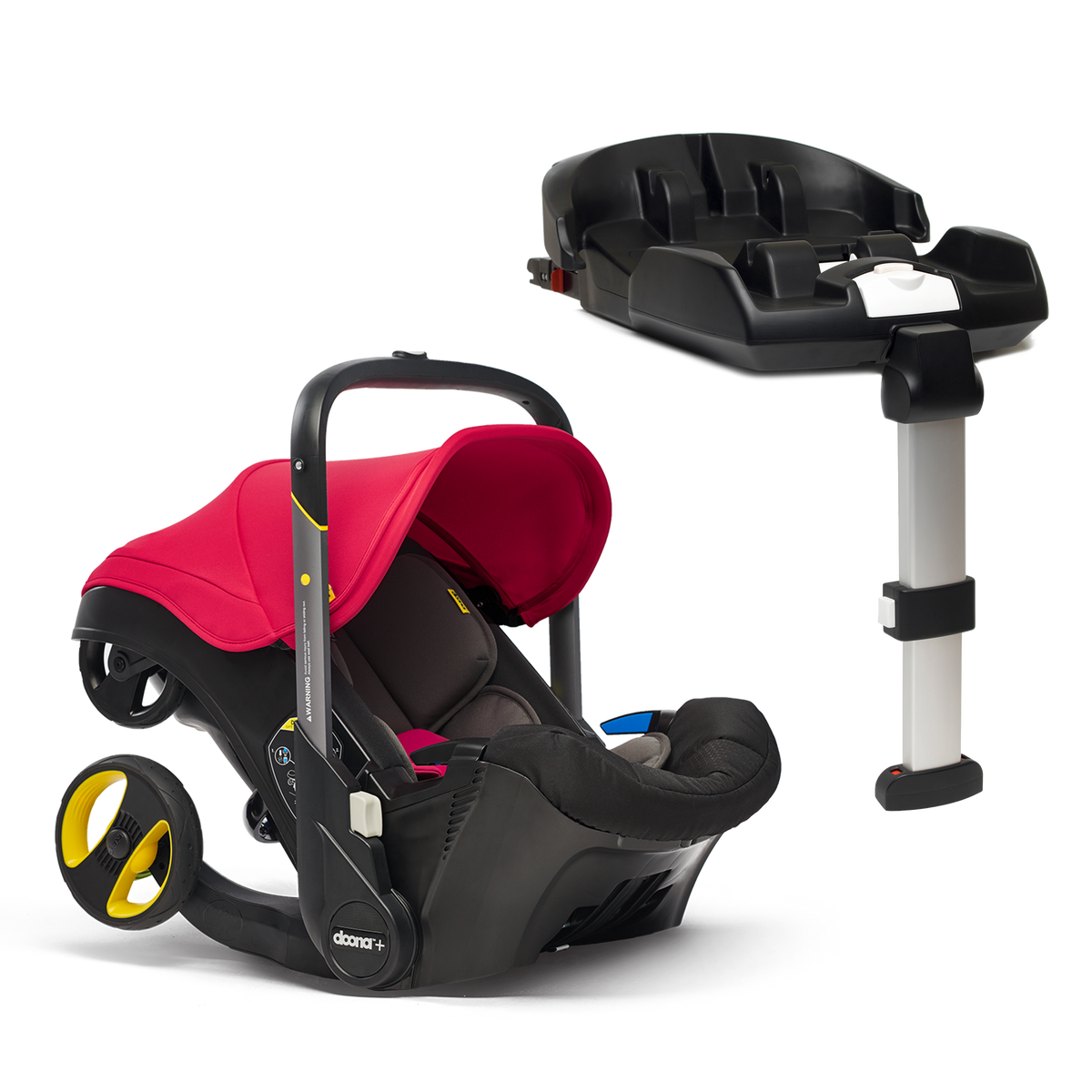 Doona+ Car Seat & ISOFIX Flame Red