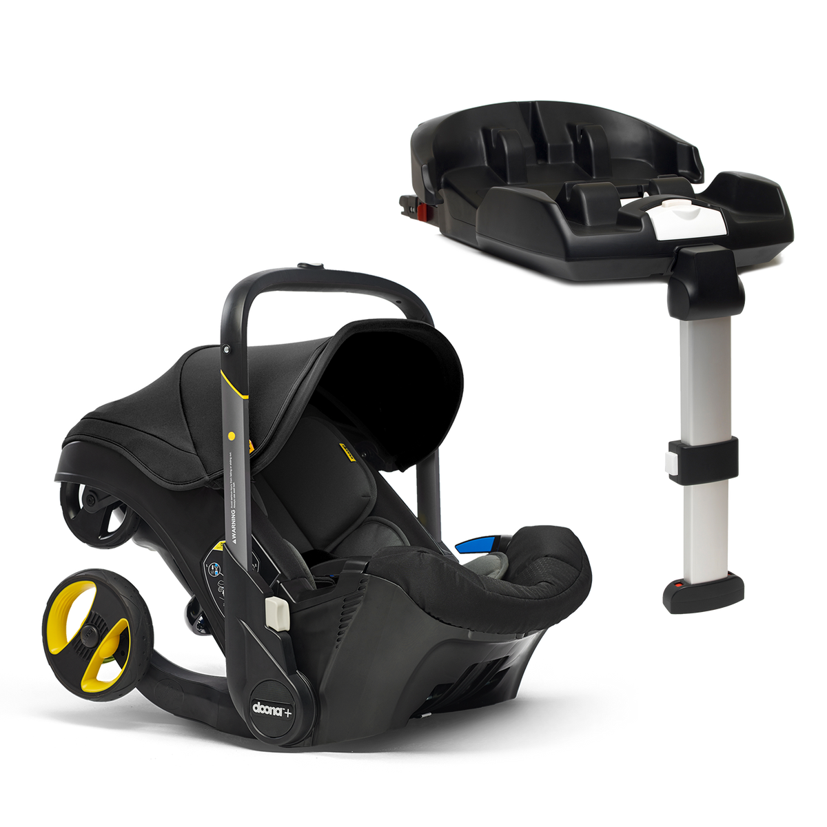 Doona+ Car Seat & ISOFIX Nitro Black