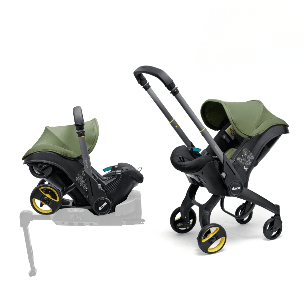 Doona i Car Seat & ISOFIX Base - Desert Green