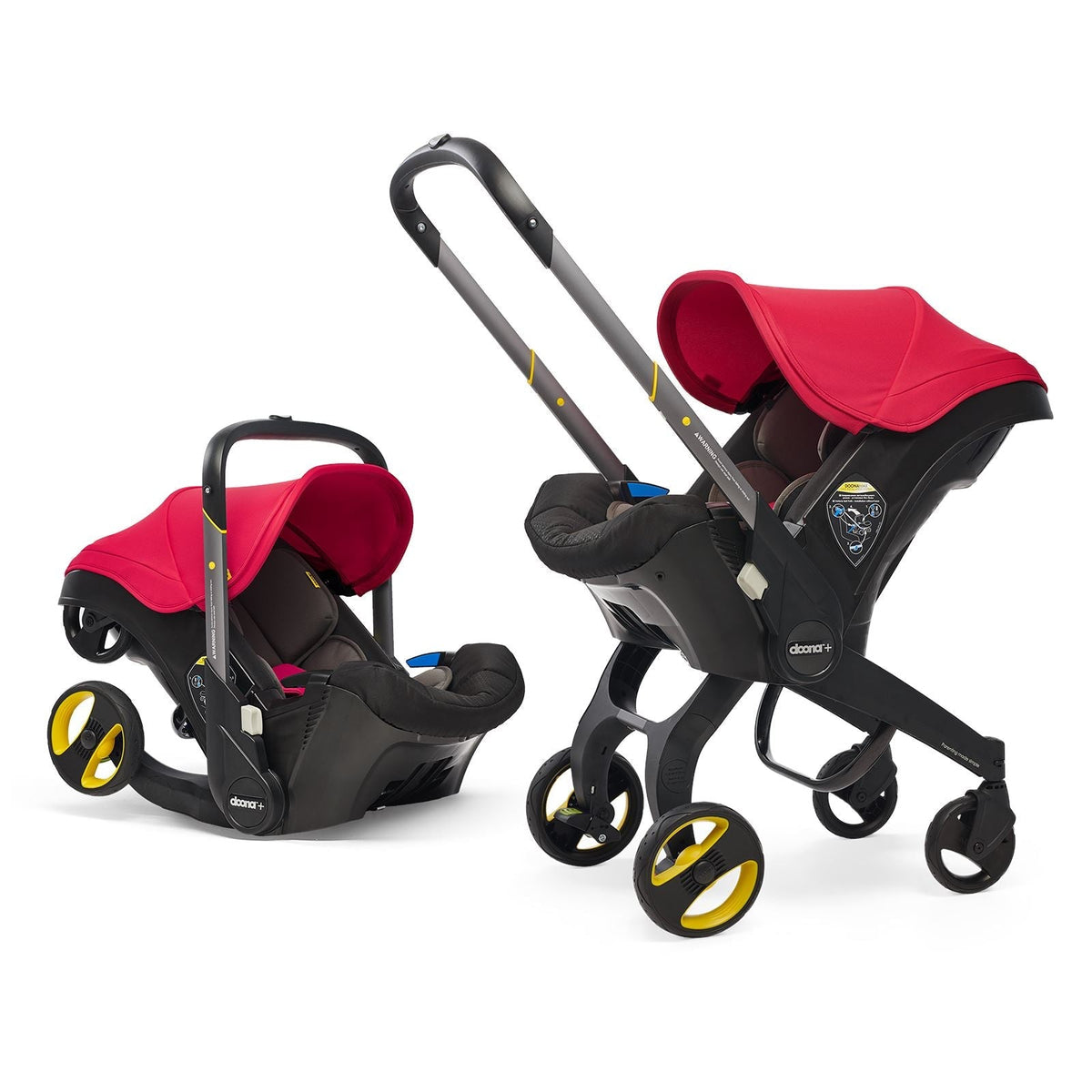 Doona+ Car Seat & ISOFIX Flame Red