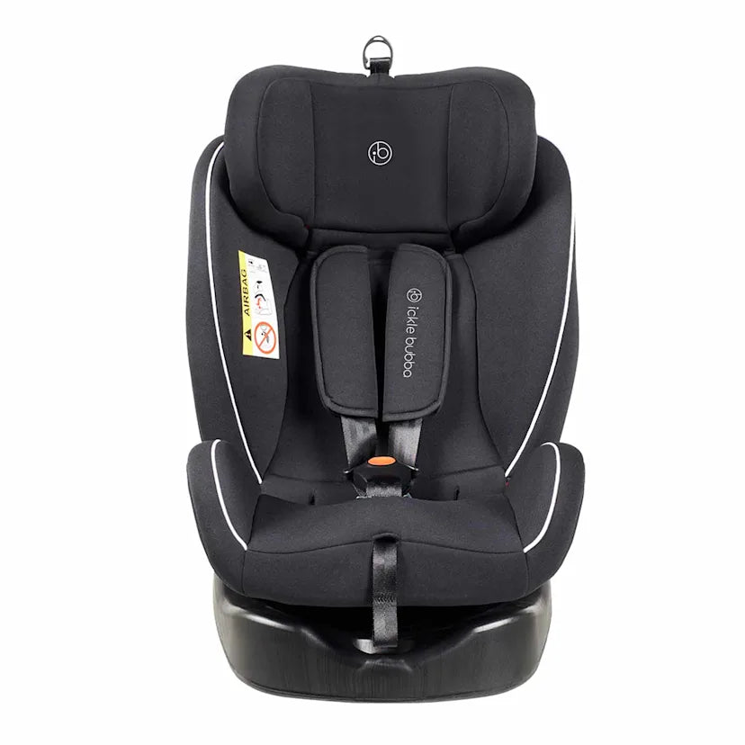 Rotator 360° Spin Group 0+/1/2/3 Car Seat – Black (0–12 Years)