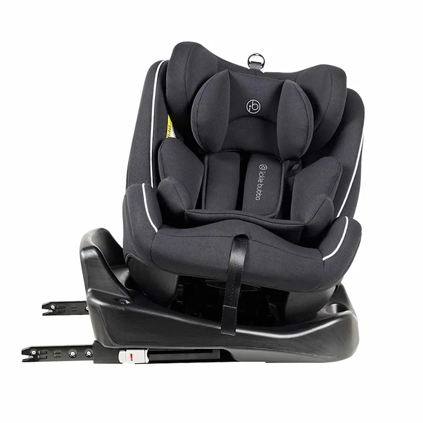 Rotator 360° Spin Group 0+/1/2/3 Car Seat – Black (0–12 Years)