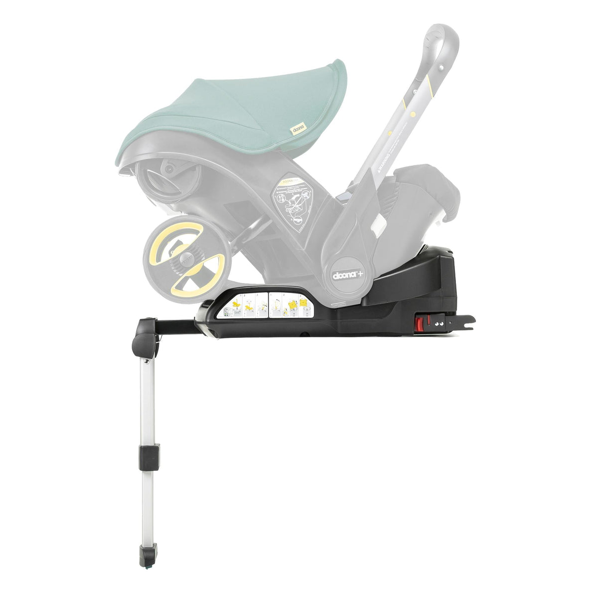 Doona+ Car Seat & ISOFIX Blush Pink